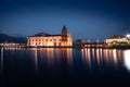 Beautifully reconstructed Filipino heritage and cultural houses that form part of Las Casas FIlipinas de Acuzar resort at Bagac, B