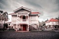 Beautifully reconstructed Filipino heritage and cultural houses that form part of Las Casas FIlipinas de Acuzar resort at Bagac, B