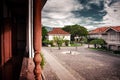 Beautifully reconstructed Filipino heritage and cultural houses that form part of Las Casas FIlipinas de Acuzar resort at Bagac, B