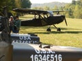 Beautifully restored Classic Cessna L19 Bird Dog.