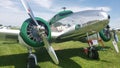 Beautifully Restored Classic Lockheed L-12A Electra Junior.