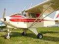 Beautifully restored classic Piper Pa-22-108 Colt. Royalty Free Stock Photo