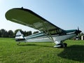 Beautifully restored classic Piper PA-12 Super Cruiser.