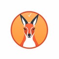 Beautifully Simple Kangaroo Logo