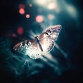 Generative AI: beautifuly butterflies as magical fairies