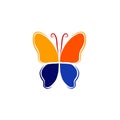 Beautiiful butterfly illustartion vector