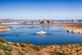 Beautirul view at Powell Lake in Arizona