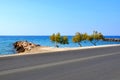 Beautiuful scenery of Aegean sea Royalty Free Stock Photo