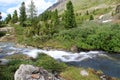 The beauty of the Altai Mountains in summer in good weather