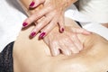 Beauty and Anti cellulite massage Royalty Free Stock Photo