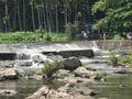 Athirapilly waterfall Royalty Free Stock Photo