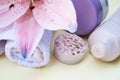 Beauty bath set Royalty Free Stock Photo