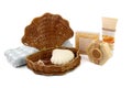 Beauty bath set Royalty Free Stock Photo