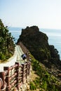 Beauty beach in Eo Gio Qui Nhon Viet Nam. Royalty Free Stock Photo