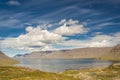 Beauty big Arnarfjordur fjord - Iceland, Westfjord Royalty Free Stock Photo