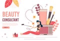 Beauty Blogger Consultant Landing Page Production