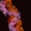Beauty red and pink smoke abstract background Royalty Free Stock Photo