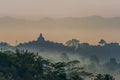Beauty Borobudur Temple Silhouette