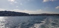 The beauty of the Bosphorus, the foamy sea and the play of light