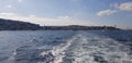 The beauty of the Bosphorus, the foamy sea and the play of light