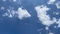 beautiful blue sky and white clouds Royalty Free Stock Photo