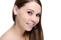 Beauty brunette teen portrait Royalty Free Stock Photo