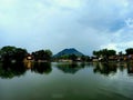 the beauty of cangkuang lake (Situ Cangkuang)