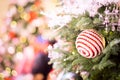 Christmas defocus bokeh Royalty Free Stock Photo