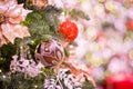 Christmas defocus bokeh Royalty Free Stock Photo