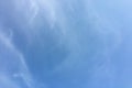 Beauty cloud against a blue sky background. Sky slouds. Blue sky with cloudy weather, nature cloud. White clouds, blue sky and sun Royalty Free Stock Photo