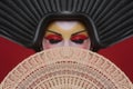 Beauty Concept of a Geisha Girl