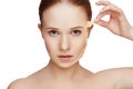 Beauty concept rejuvenation, renewal, skin care, skin problems
