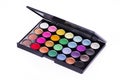 beauty cosmetic shadow palette isolated