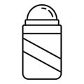 Beauty deodorant icon, outline style