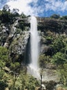Beauty of diyaluma waterfall in Sri Lanka