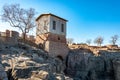 Beauty of falls park in Sioux Falls, South Dakota, USA Royalty Free Stock Photo