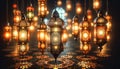 Beauty of festive lanterns of Ramadan