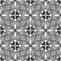 BEAUTY FULL BLACK SEAMLESS PATTERN FLOWER WITH WHITE BACK GROUNDS.