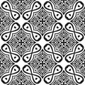 BEAUTY FULL SEAMLESS PATTERN BLACK AND WHITE FLOWER with white backgrounds Royalty Free Stock Photo