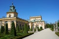 Beauty Garden And Palace At Wilanow In Warsaw City Of Poland