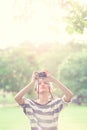 Beauty Girl Outdoors Royalty Free Stock Photo