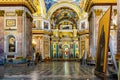 The beauty and grandeur of St. Isaac`s Cathedral in St. Petersburg