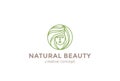 Beauty Hairdresser salon Woman Logo design