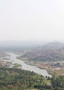 Beauty of Hampi and Tungabhadra river, Hampi, India