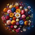 Beauty and Harmony of Colors: How to Make Your Floral Collage a Masterpiece