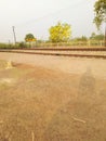 Beauty of indian local railway station