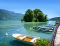 Beauty lake Annecy Royalty Free Stock Photo