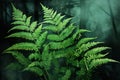 Fern forest flora background background spring nature garden leaves plant greens pattern botany Royalty Free Stock Photo