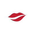 Beauty lips women icon