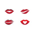 Beauty lips women icon